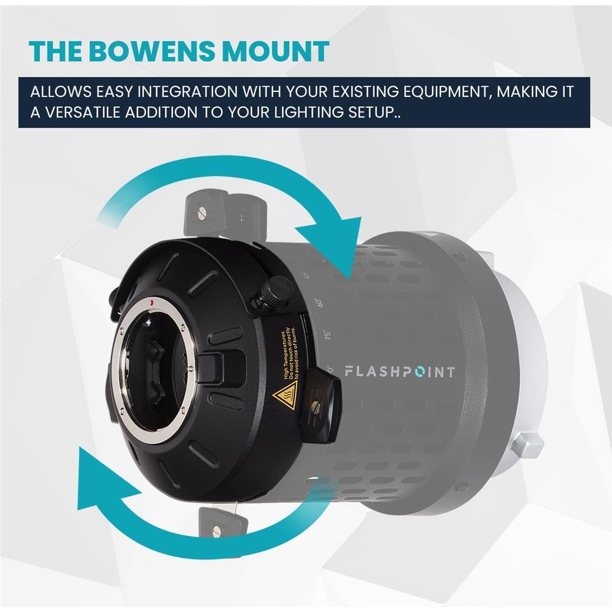 Punto Óptico BLP Flashpoint Montaje Bowens 85mm 3.5kg