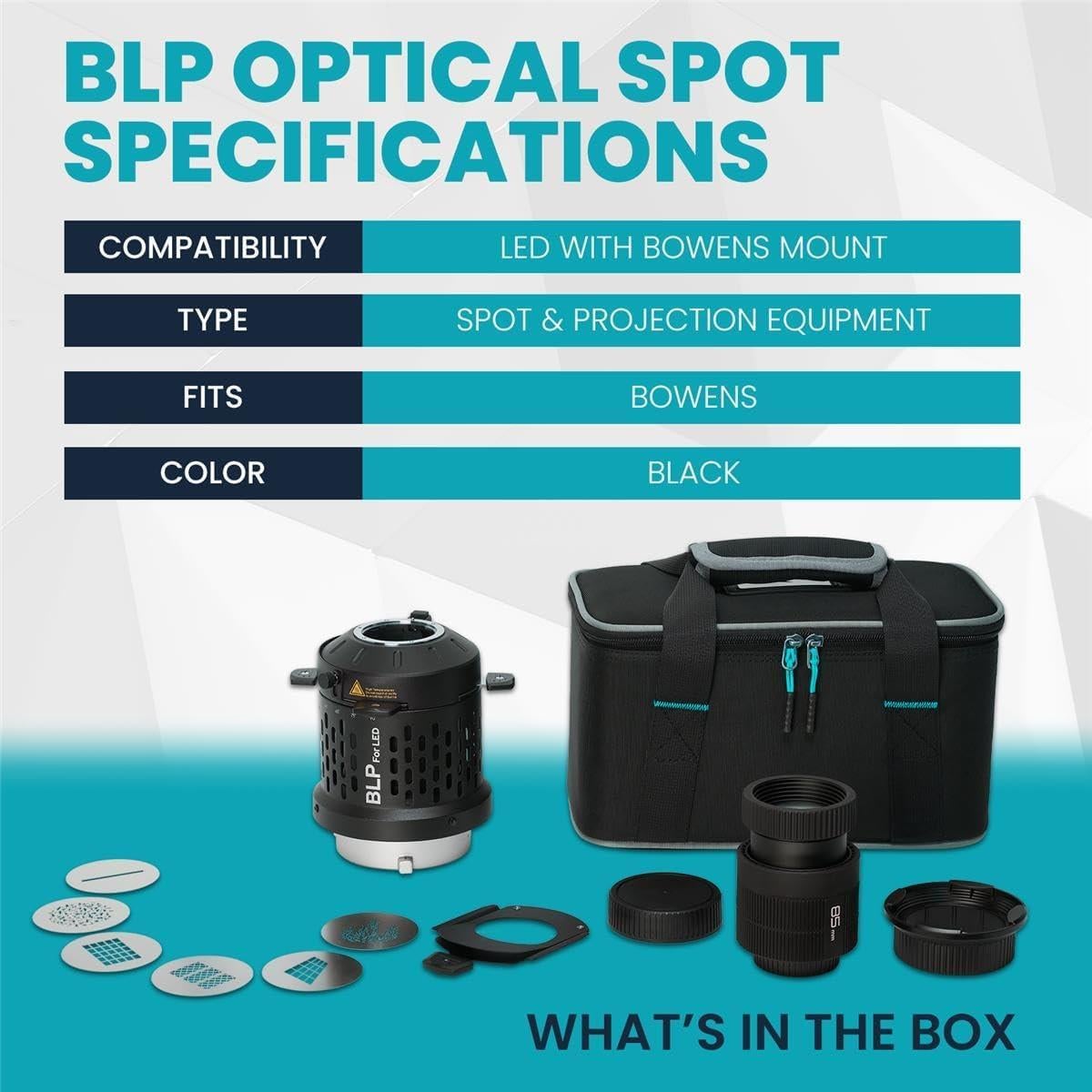 Punto Óptico BLP Flashpoint Montaje Bowens 85mm 3.5kg