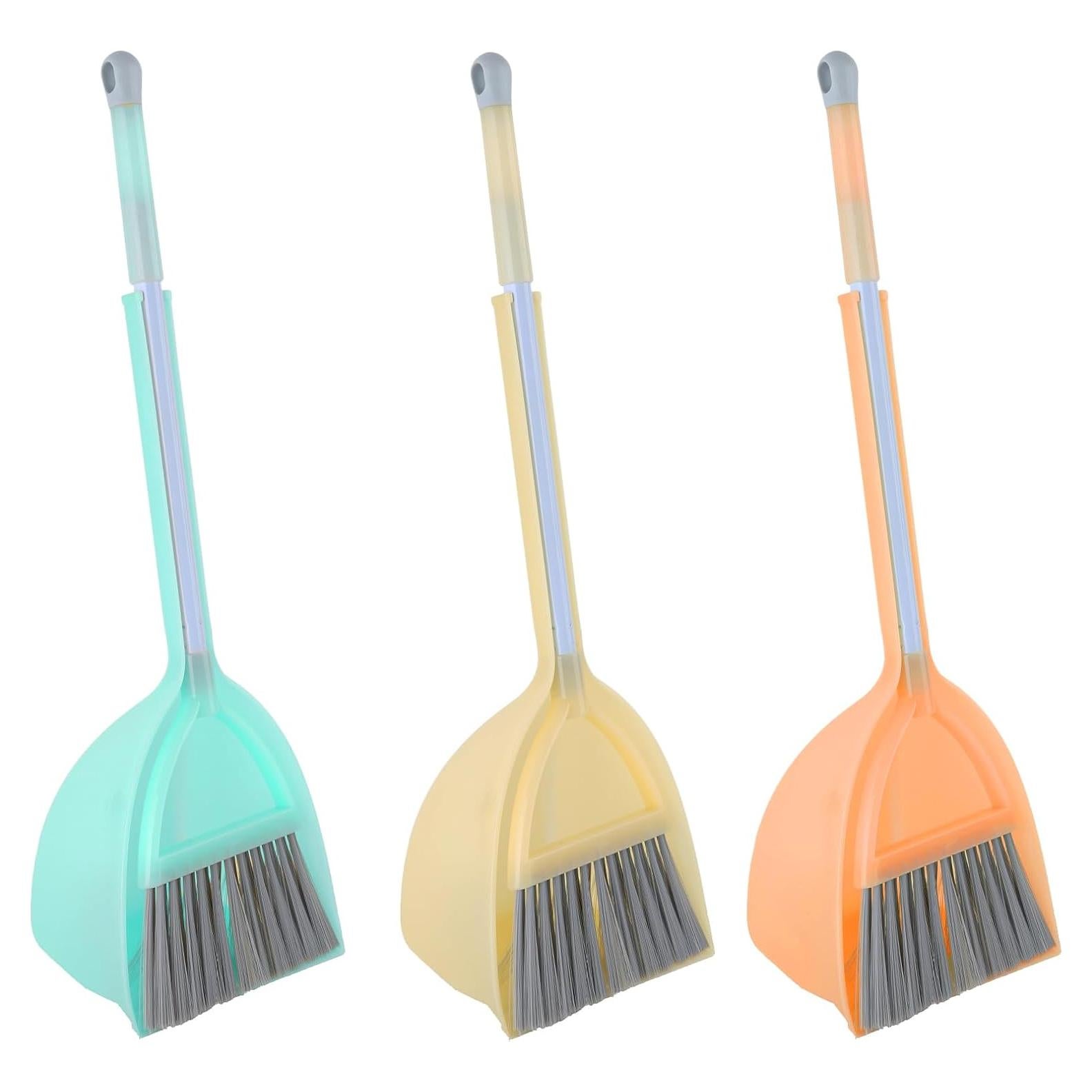 Conjunto de Escoba y Recogedor Pequeño Xifando - 3 Colores