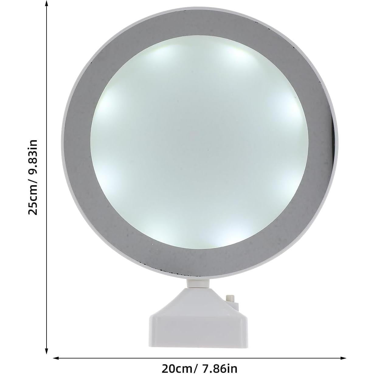 Marco de Foto Digital FAVOMOTO 3 en 1 LED Espejo 25x20cm