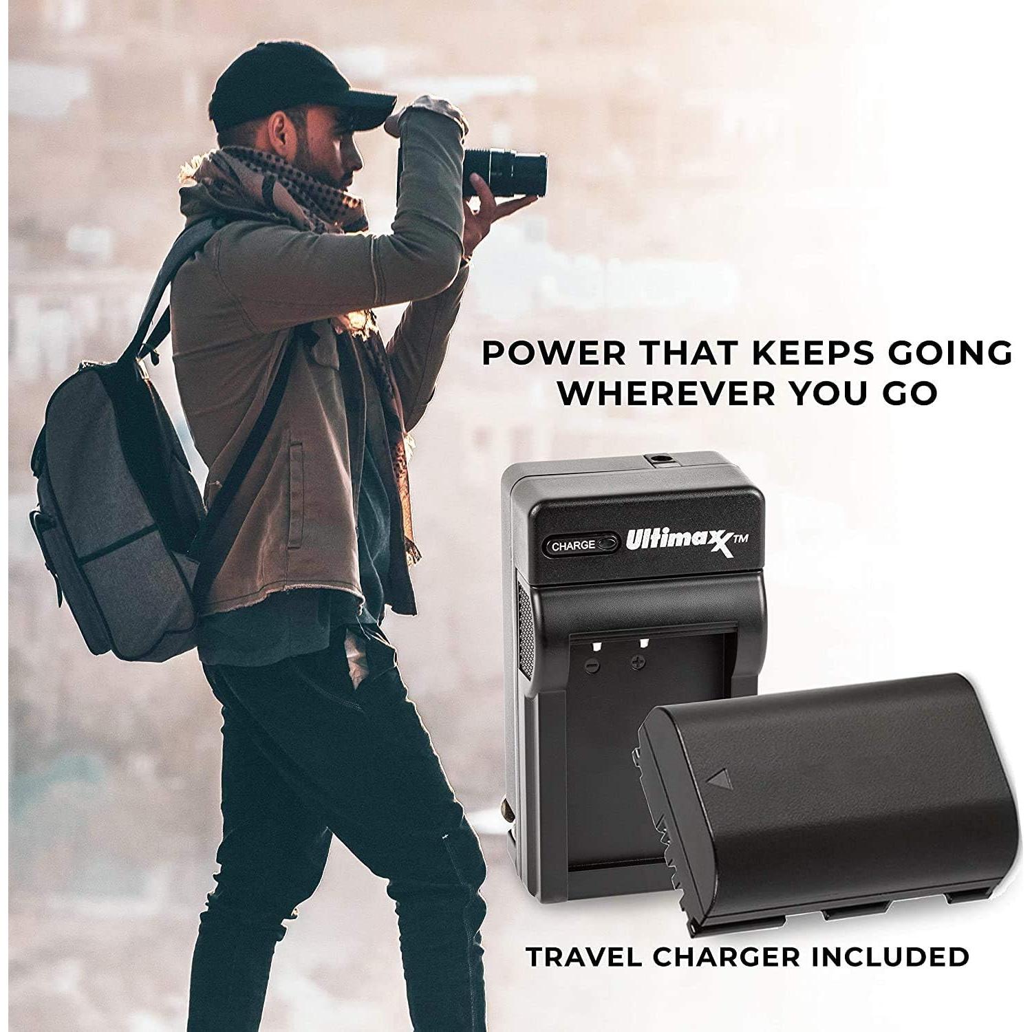 Kit de Luz de Video LED Ultimaxx 160 con Trípodes y Baterías