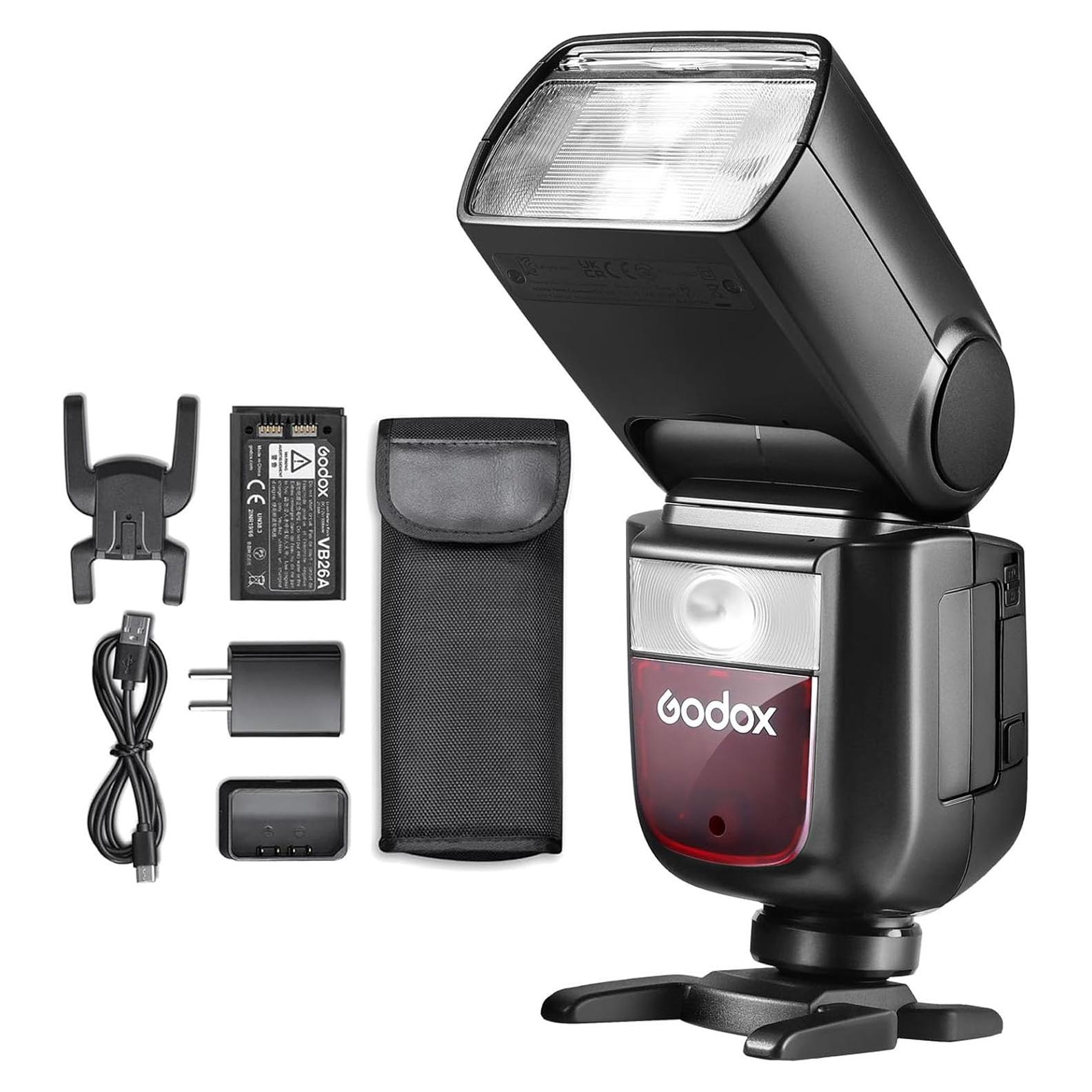Flash Godox V860III-N para Nikon, TTL HSS 1.5s, 2600mAh