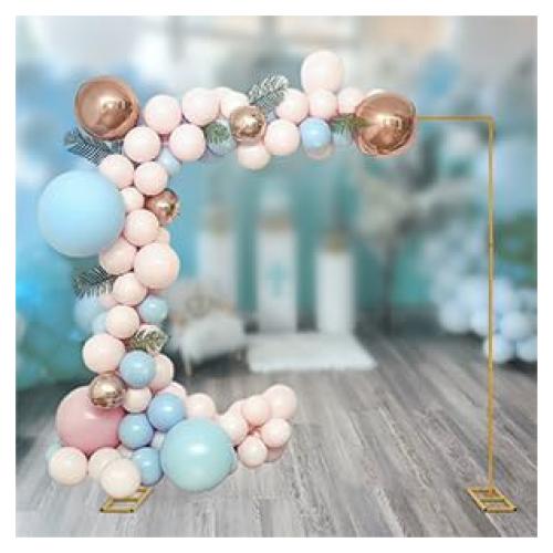 Soporte de Arco de Boda Ajustable Ficwzw 3m x 3m Amarillo Mostaza