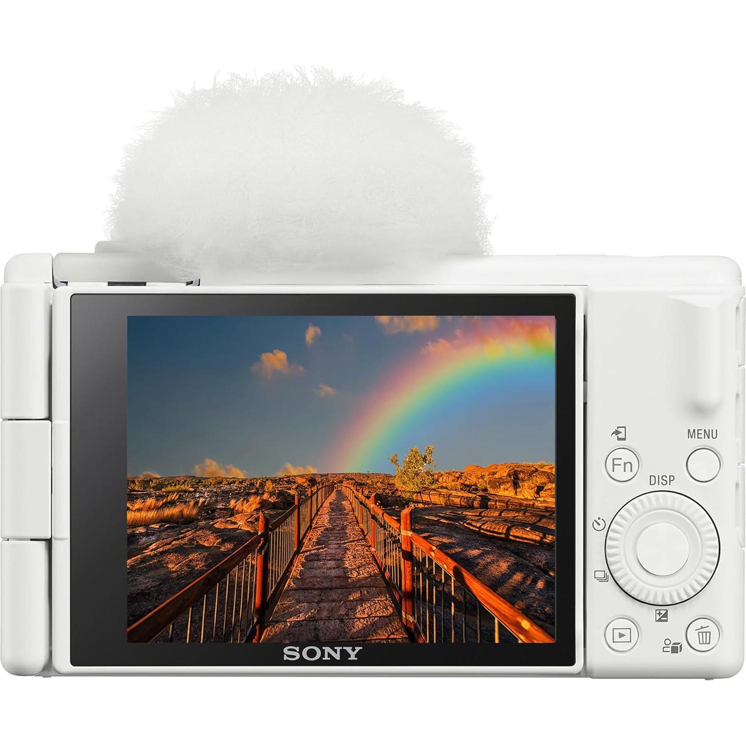 Cámara de Vlog Sony ZV-1 II Blanca 20.1MP 4K + Accesorios