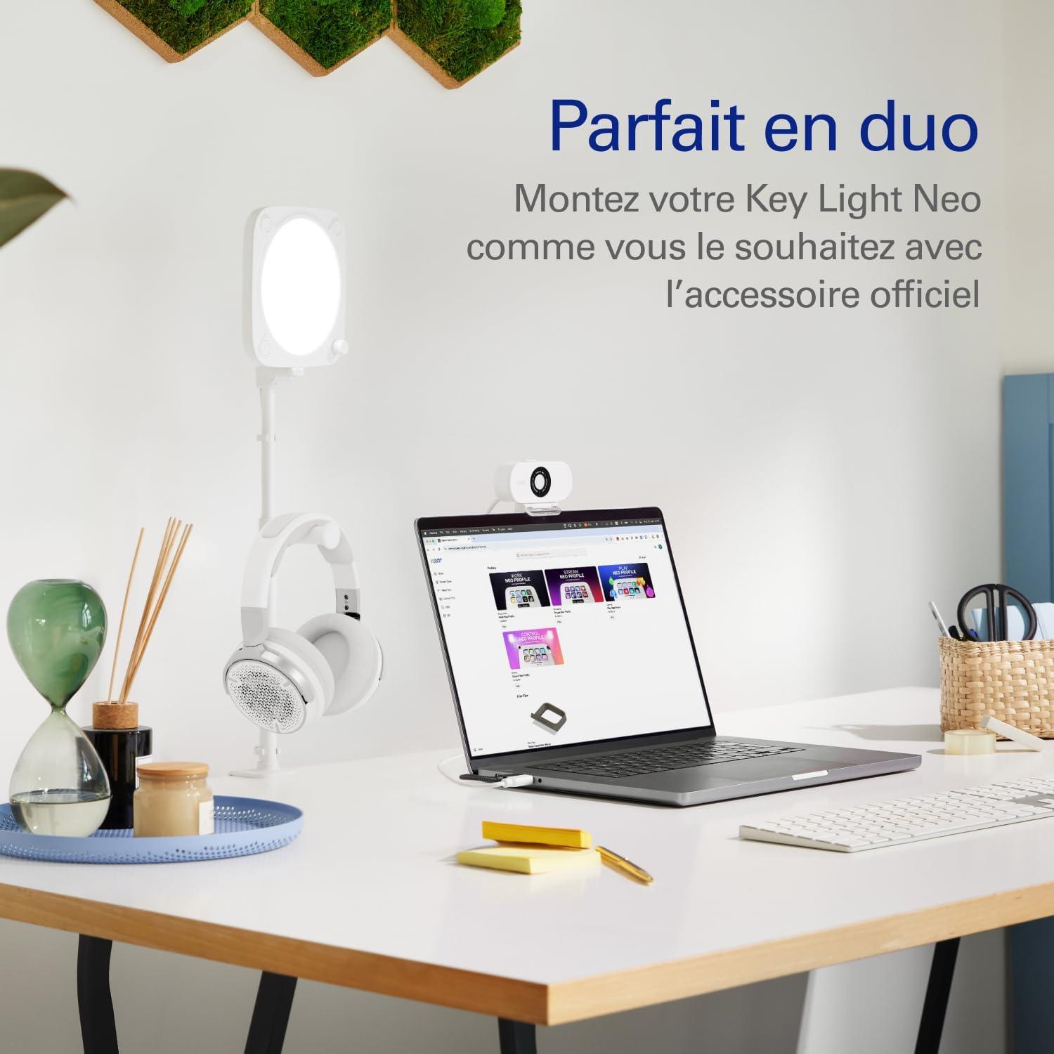 Elgato Key Light Neo - Iluminación USB Ajustable para Streaming