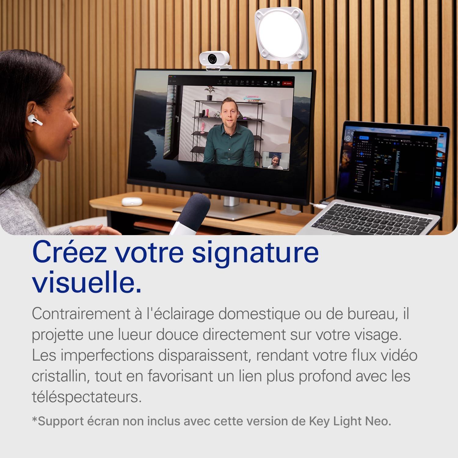 Elgato Key Light Neo - Iluminación USB Ajustable para Streaming