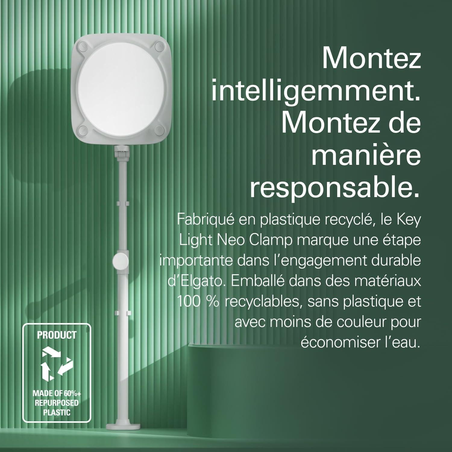 Elgato Key Light Neo - Iluminación USB Ajustable para Streaming