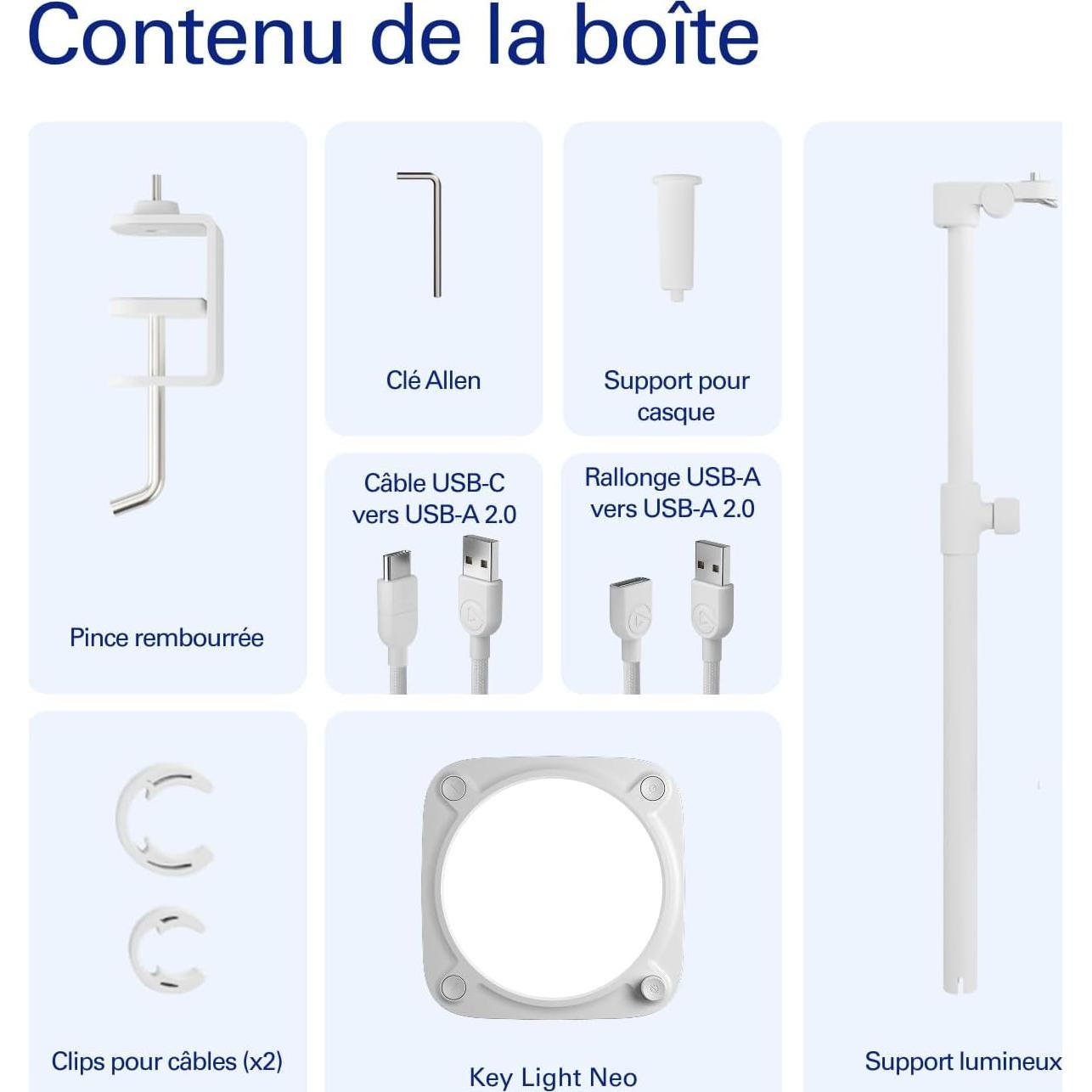 Elgato Key Light Neo - Iluminación USB Ajustable para Streaming