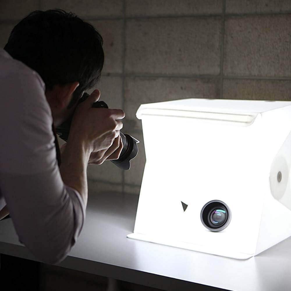 Carpa de Fotografía Portátil ORANGEMONKIE Foldio2 38cm LED