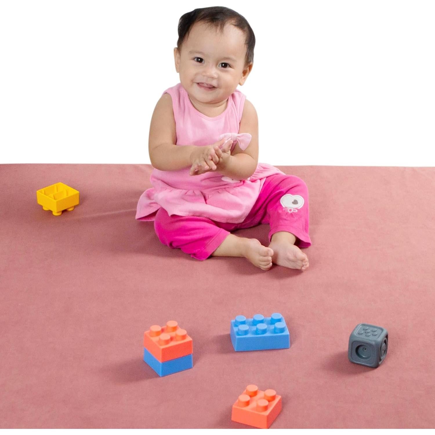 Alfombra de Juego Acolchada Primica 121.92x121.92 cm - Color Óxido