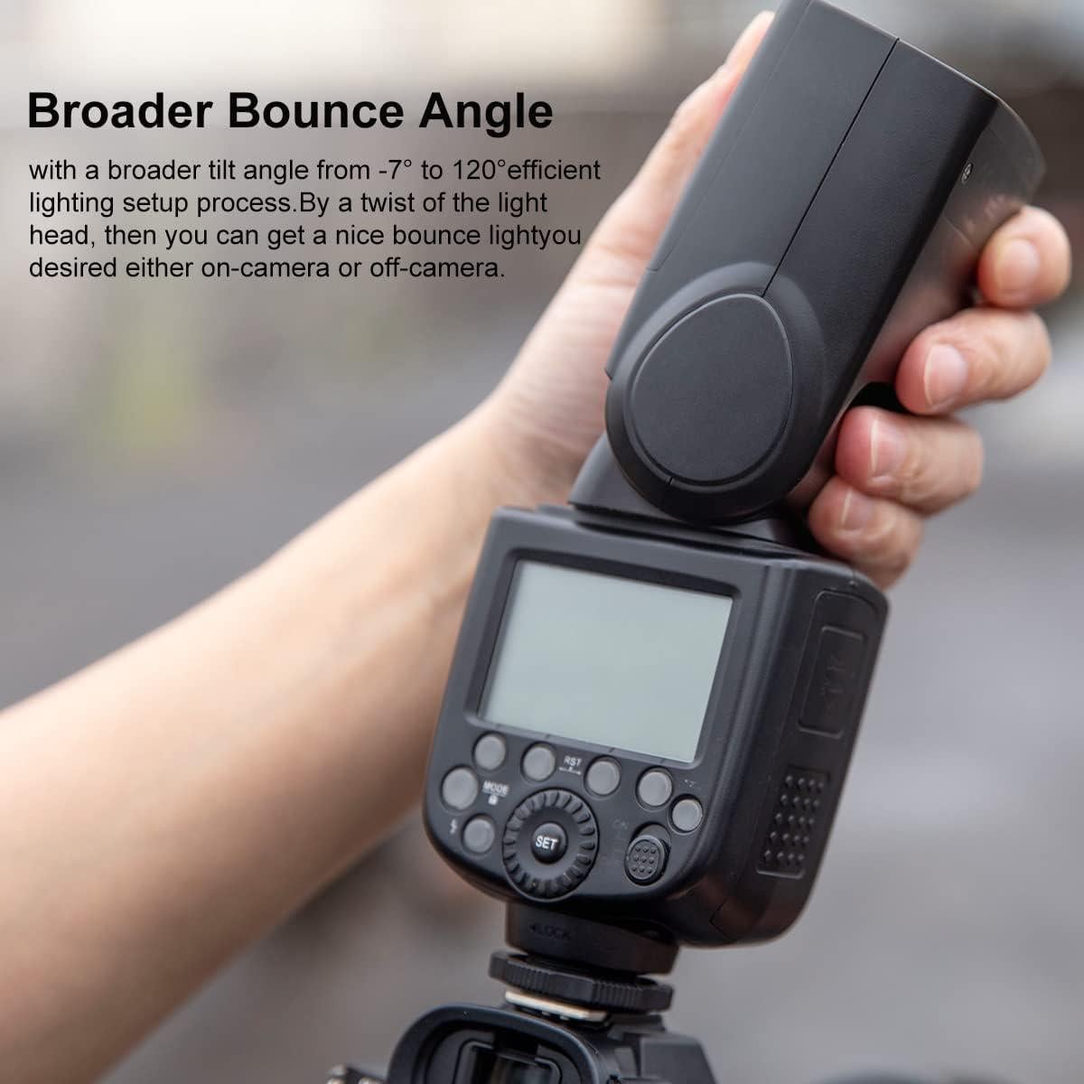 Flash Godox V860II-N TTL Speedlite para Nikon 2000mAh GN60