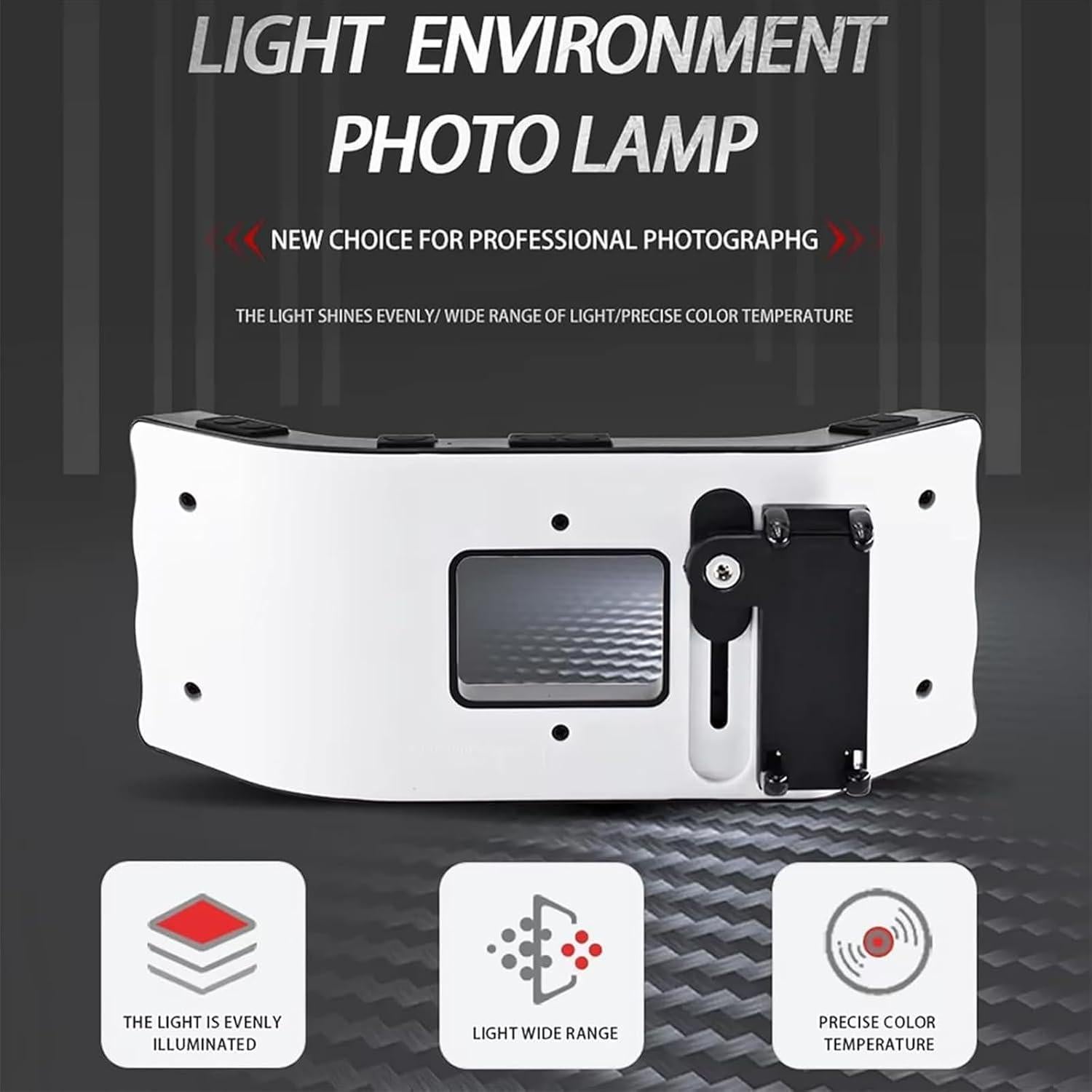 Kit de Luz de Fotografía Dental Móvil 20 LED 6000-6500K