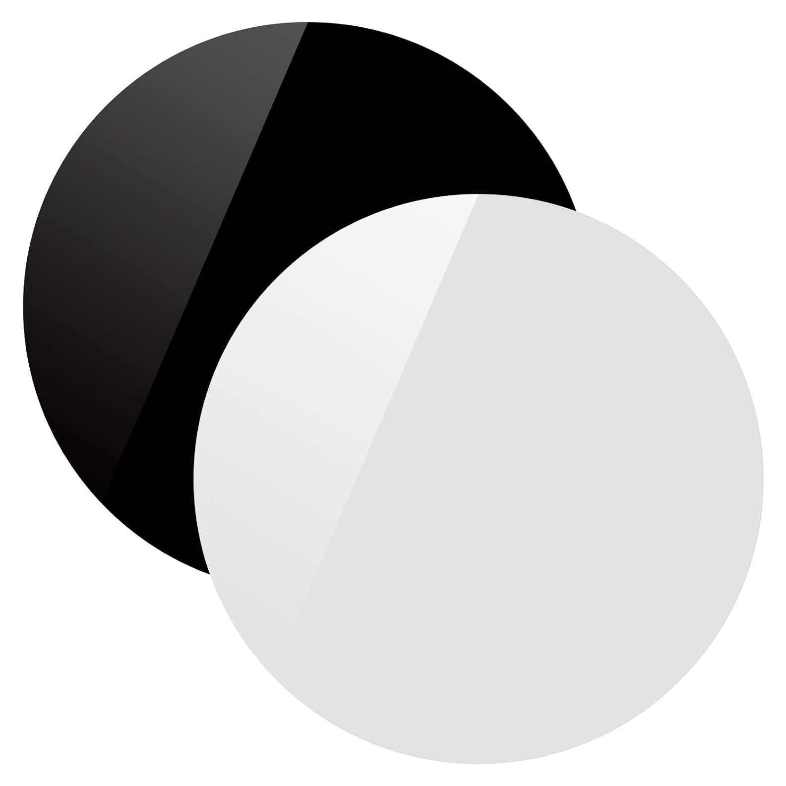 Tableros de Fondo Acrílico KINJOEK 30x30cm Blanco y Negro