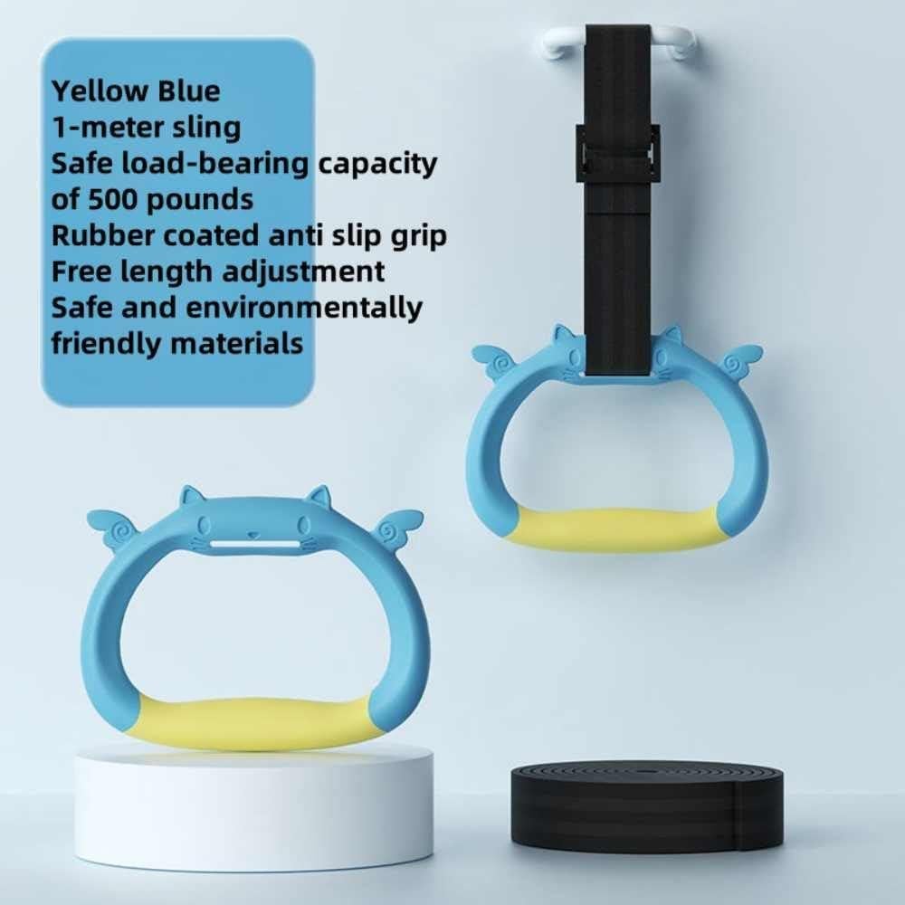 Anillas de Gimnasia GDLPZM para Niños con Correa Ajustable