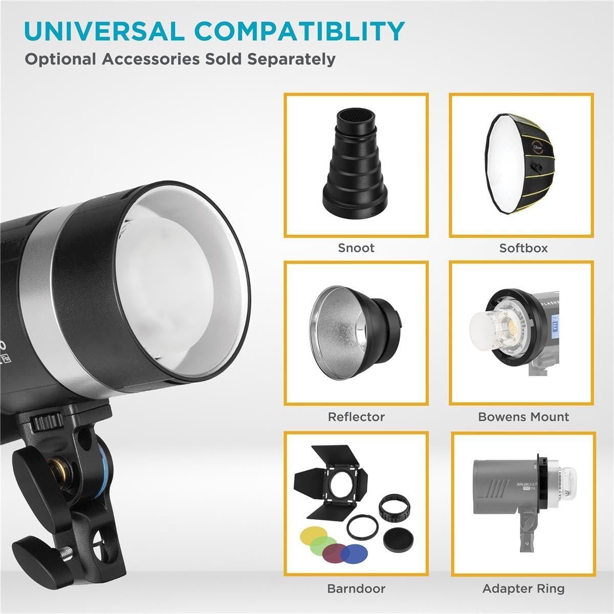 Flashpoint XPLOR 300 Pro TTL Monoluz Portátil 300Ws