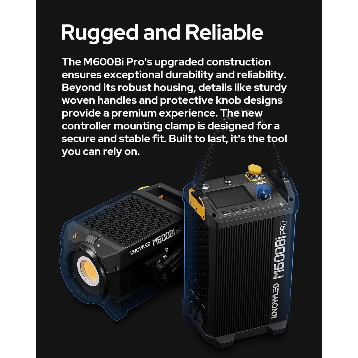 Godox M600Bi Pro Kit Monolight LED 600W Bi-Color IP54