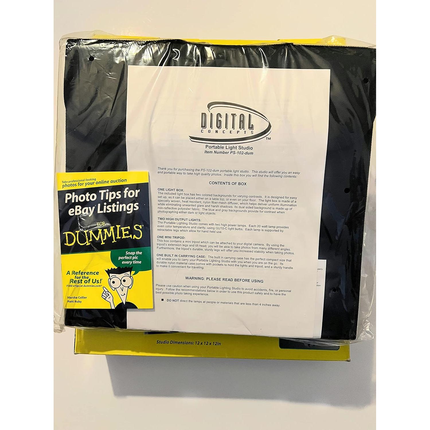 Estudio de Iluminación Portátil Mediano Sakar PS-102-DUM