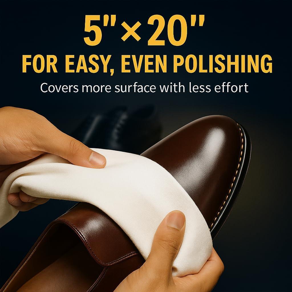 Paño de Pulido Profesional Leather Hero - Paquete de 3