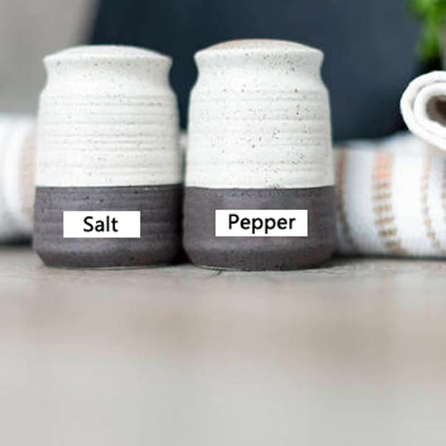 Cinta de Etiquetas Laminada 12mm YUANQIMM Negra sobre Blanca - Paquete de 5