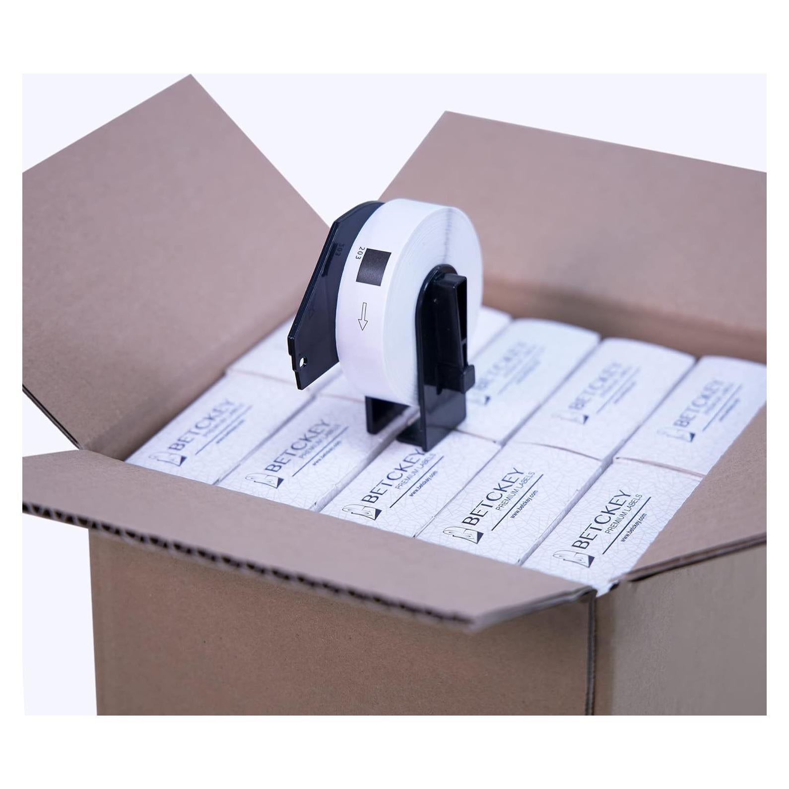 Etiquetas de Carpeta BETCKEY DK-1203 - 20 Rollos 6000 Etiquetas