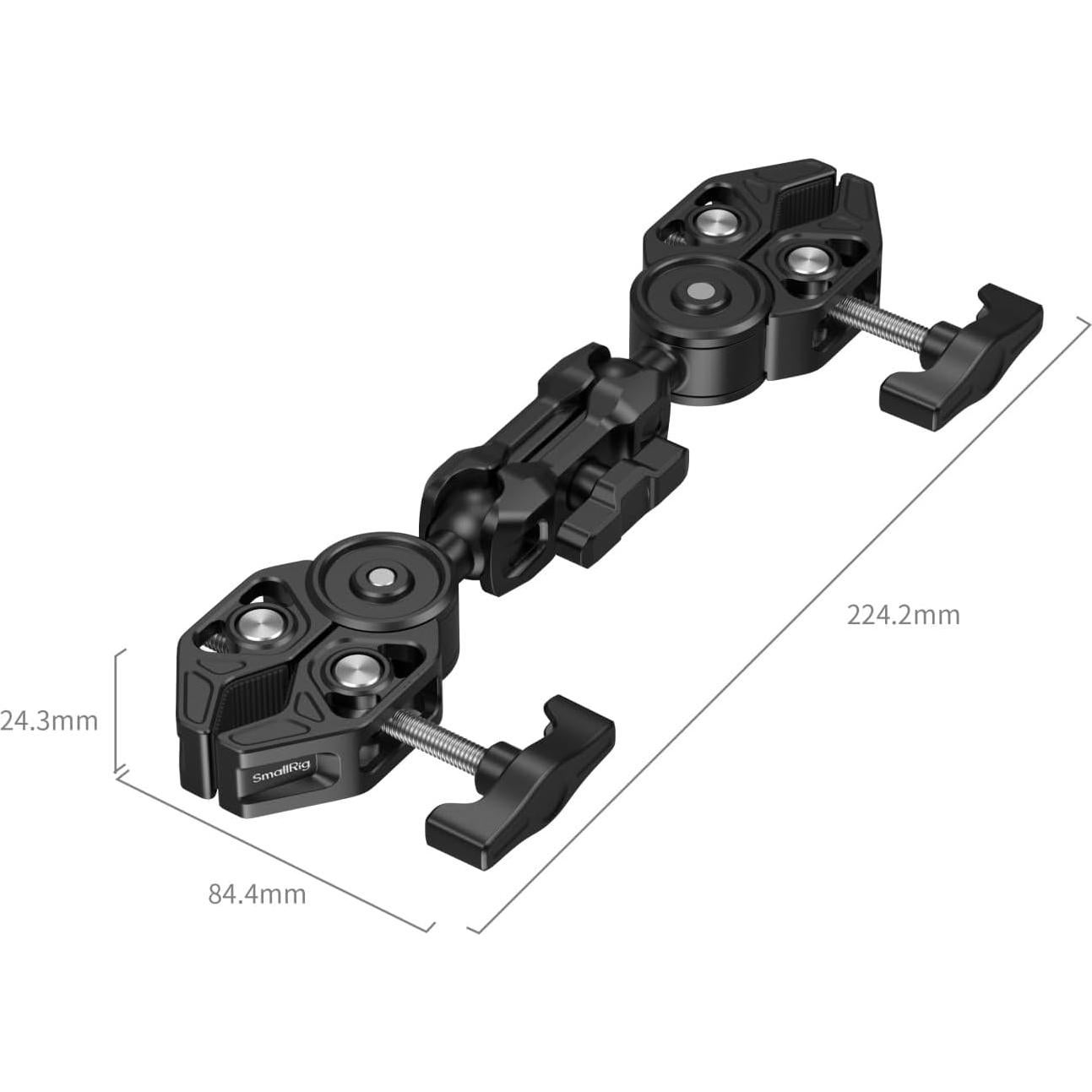 Abrazadera Doble Super Clamp SmallRig 5453 Ajustable 360°