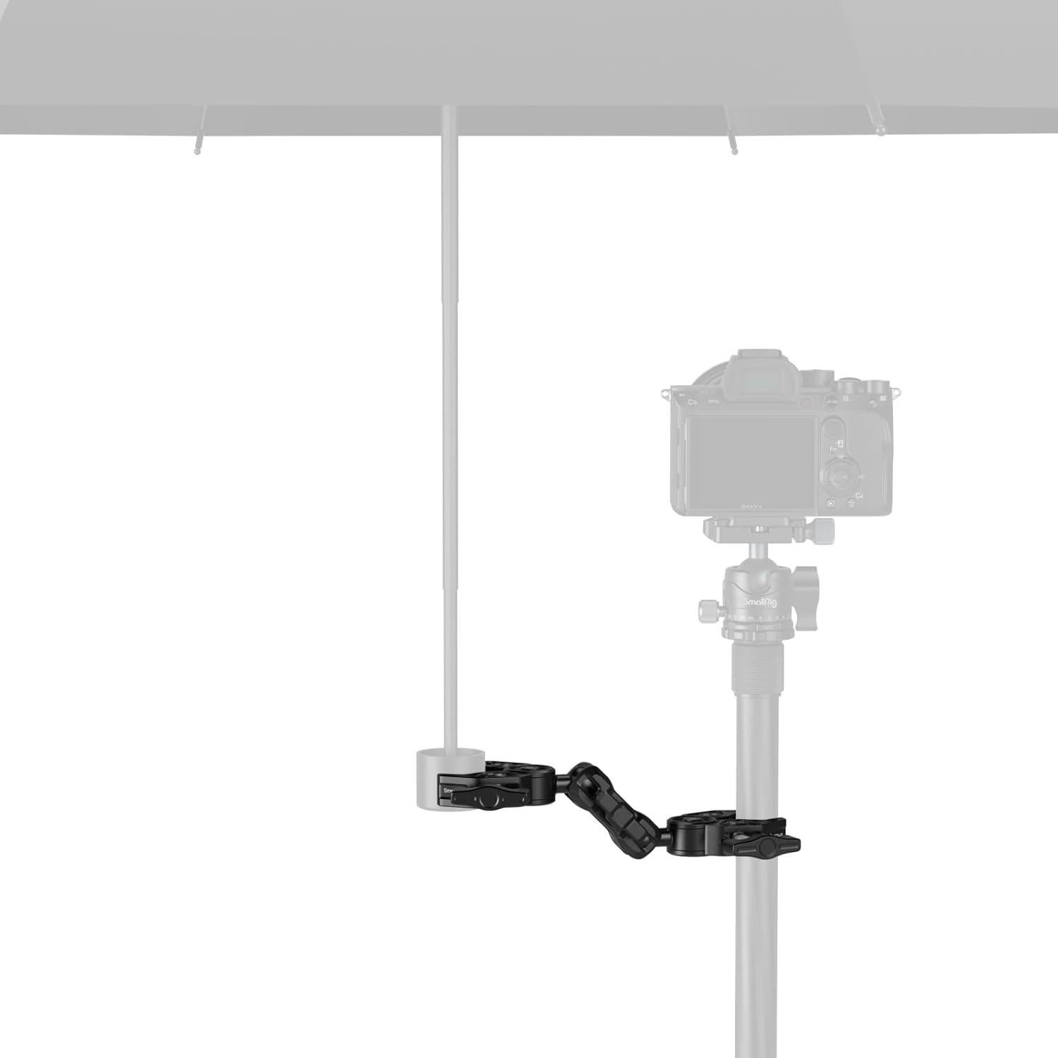 Abrazadera Doble Super Clamp SmallRig 5453 Ajustable 360°