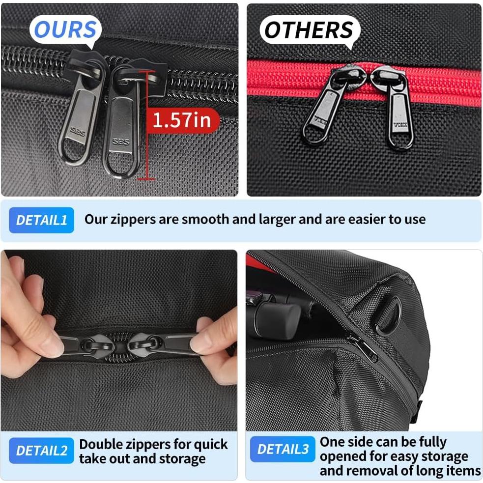 Bolsa de Trípode Hemmotop 120 cm x 21 cm Acolchada