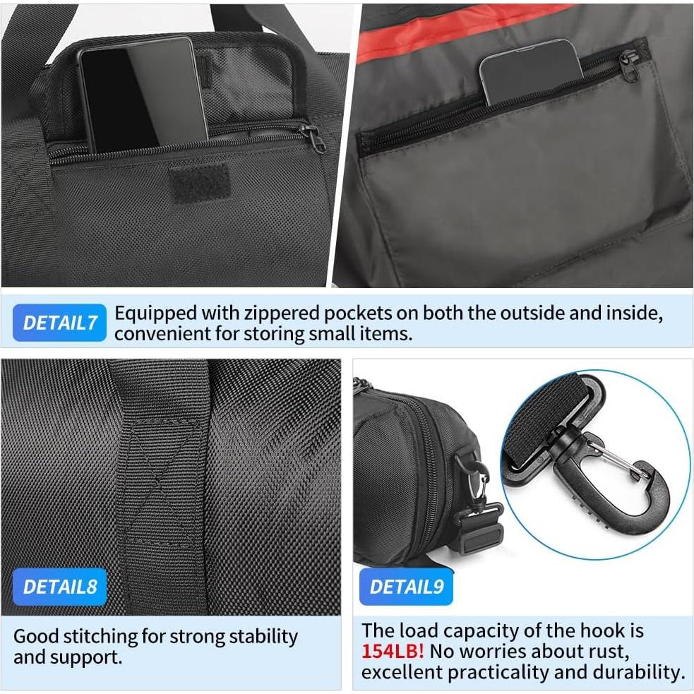 Bolsa de Trípode Hemmotop 120 cm x 21 cm Acolchada