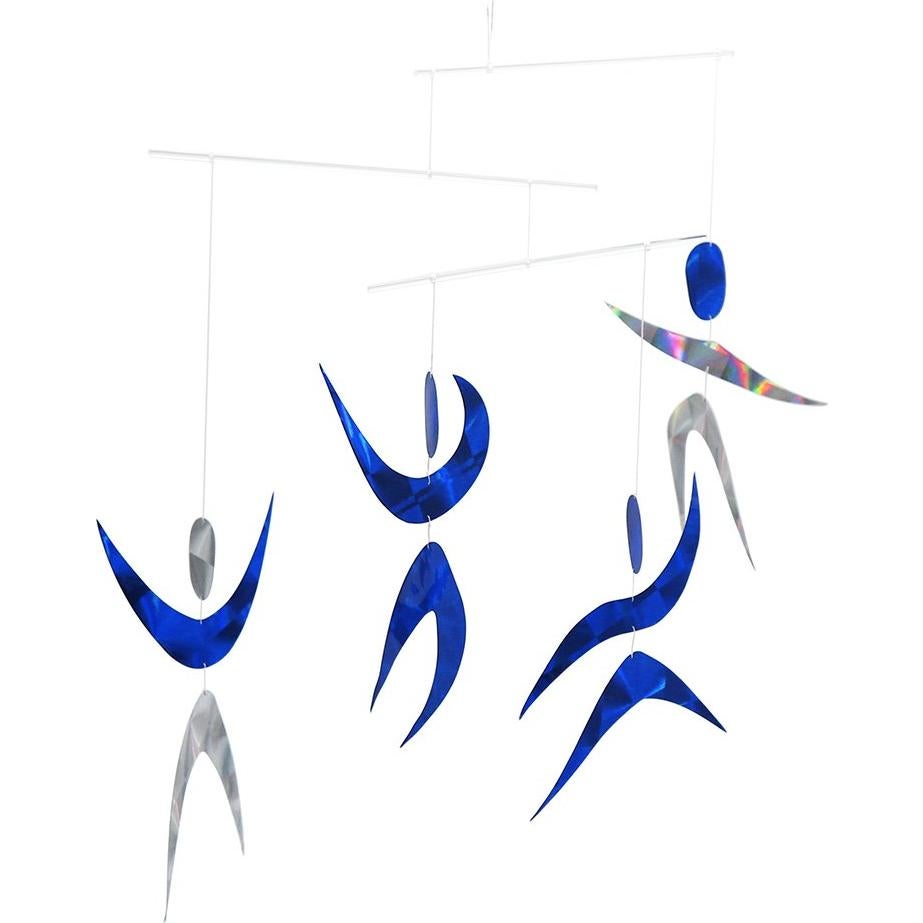 Móviles Visuales Montessori M.VITA - 4 Clásicos con Gobbi Azul