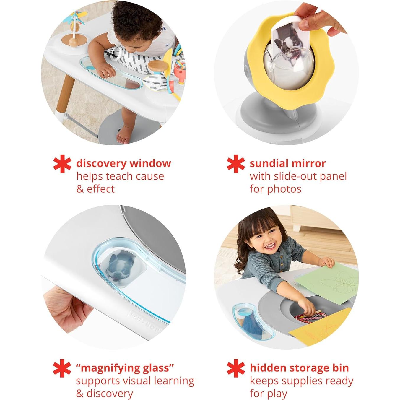 Centro de Actividad y Mesa de Juego Skip Hop Montessori 3 Etapas