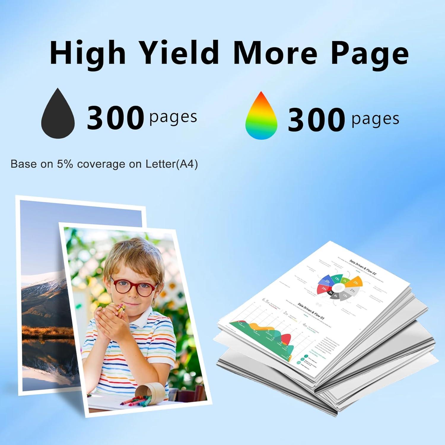 Cartuchos de tinta MANNERES LC201 XL compatibles 5 unidades