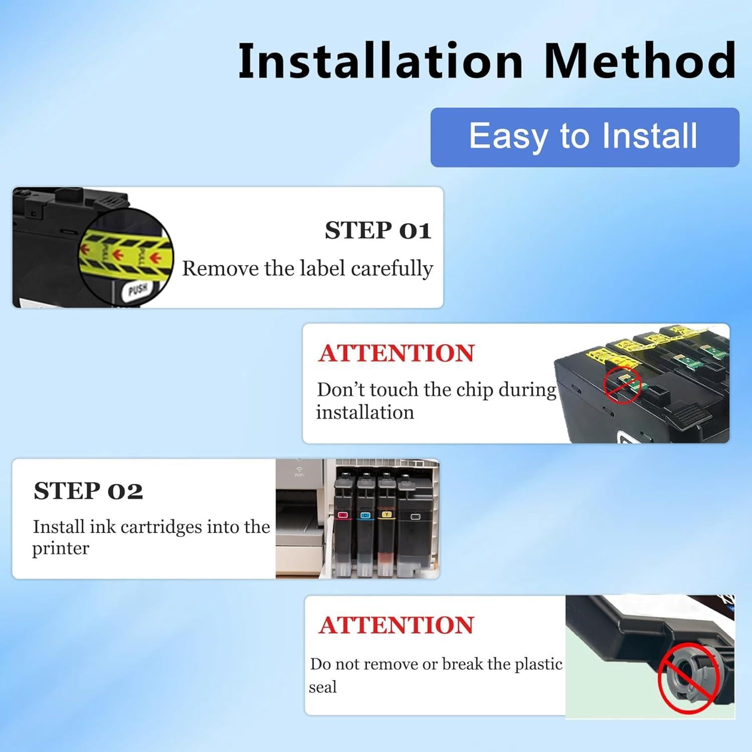Cartuchos de tinta MANNERES LC201 XL compatibles 5 unidades