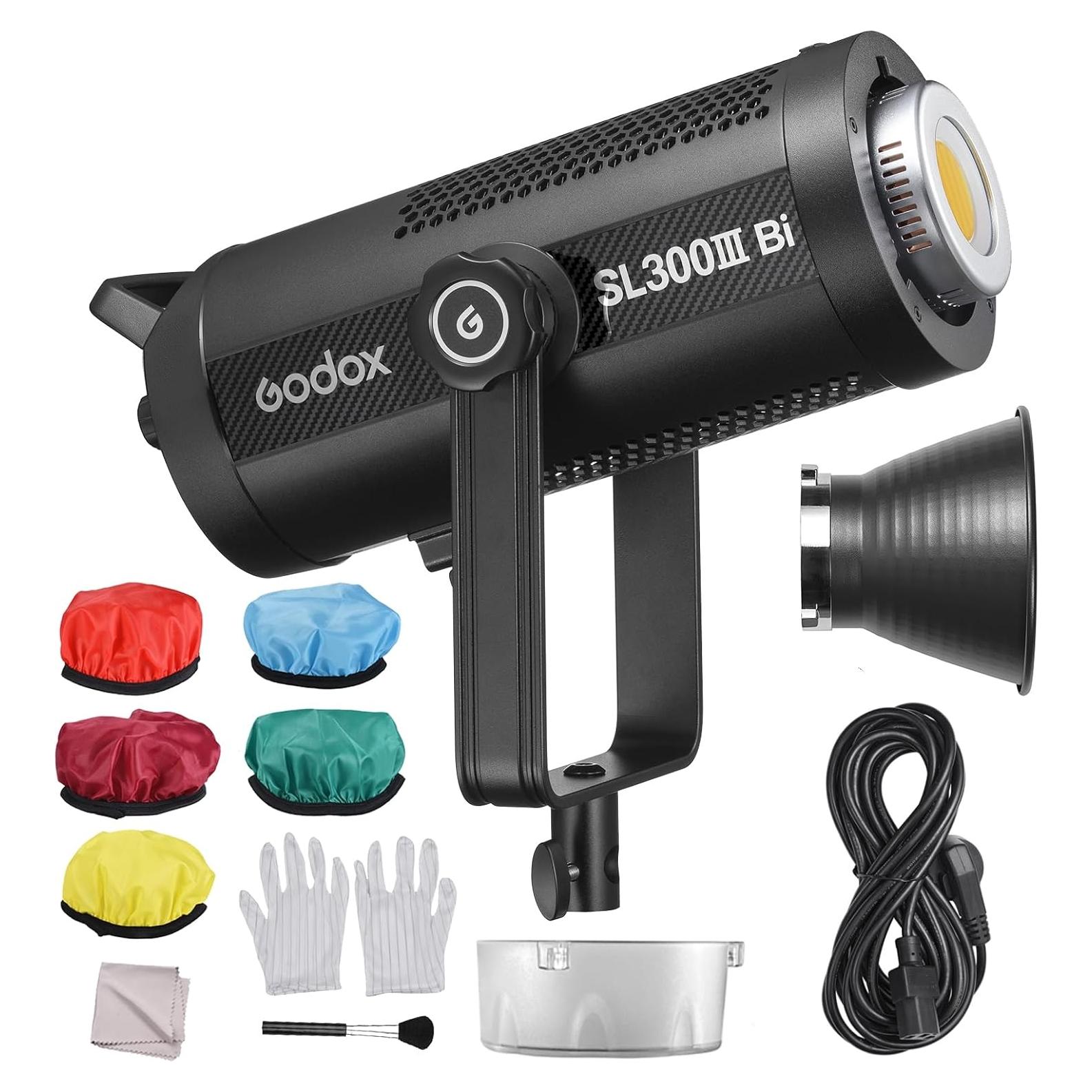 Luz LED de Estudio Godox SL300IIIBi 330W Bi-Color 2800K-6500K