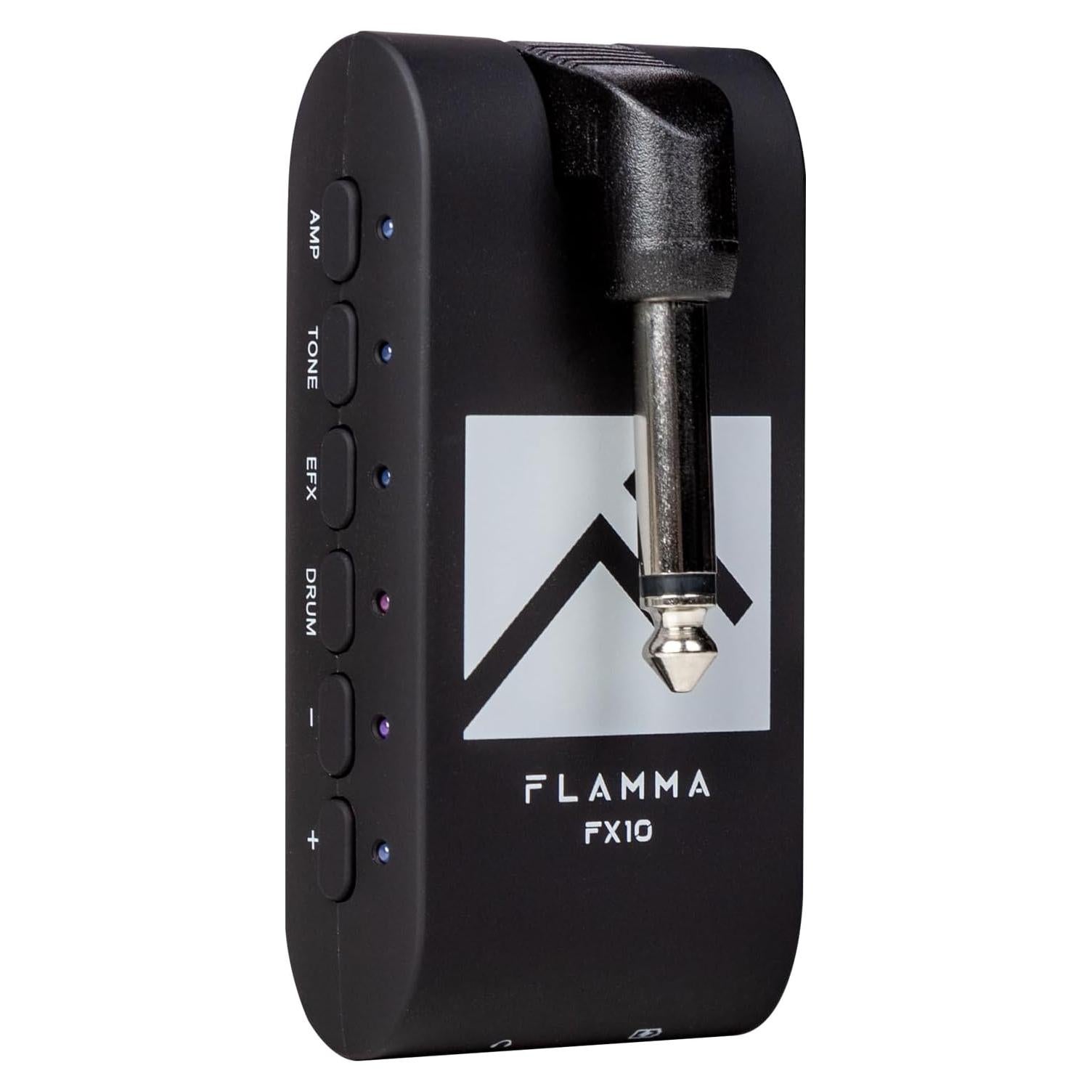 Amplificador de Auriculares para Guitarra FLAMMA FX10 Bluetooth