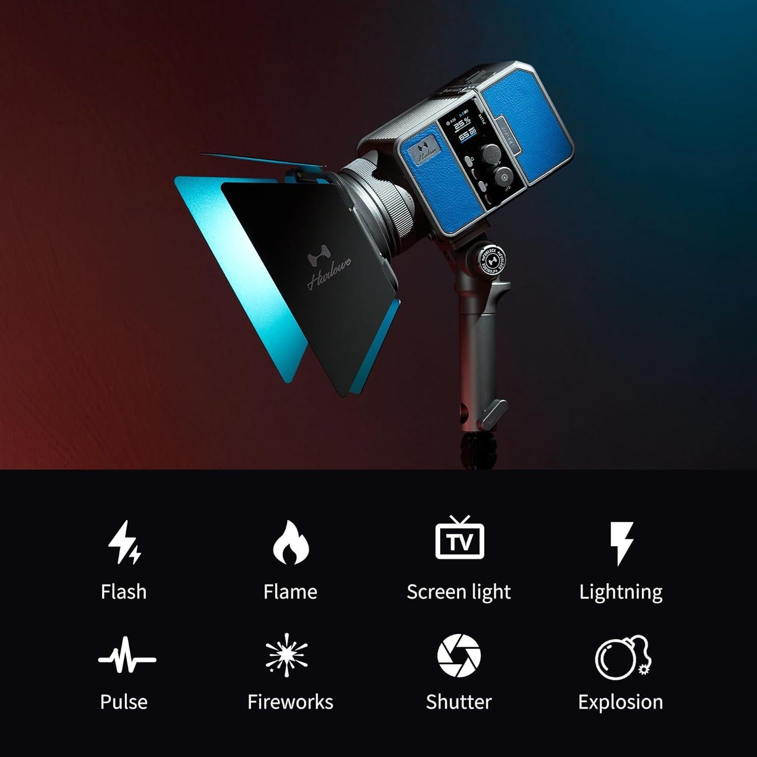 Kit de Iluminación Profesional Harlowe Avant Max-X 80W Bi-Color