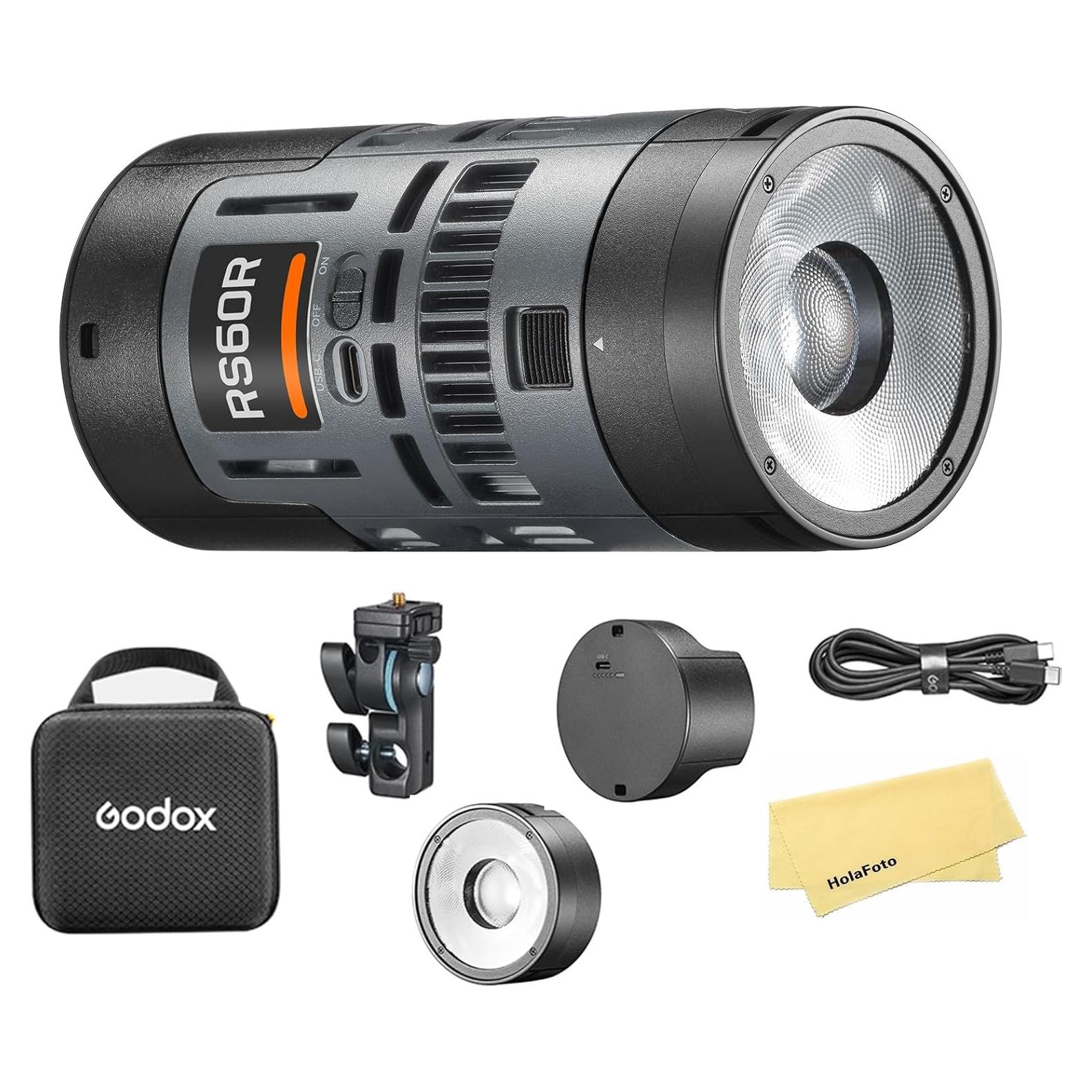 Godox RS60R Luz LED RGB Monolight 60W con Bluetooth y DMX