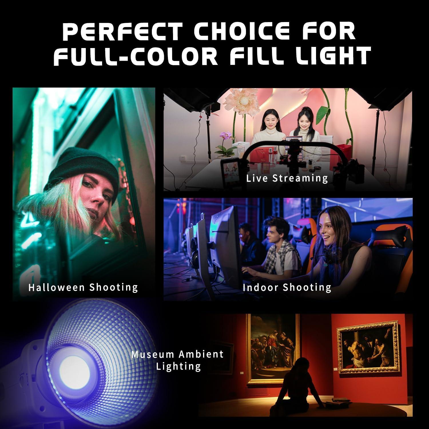 Luz de Video LED SUNCRAFTER 300C RGBACL 300W CCT 1400K-20000K