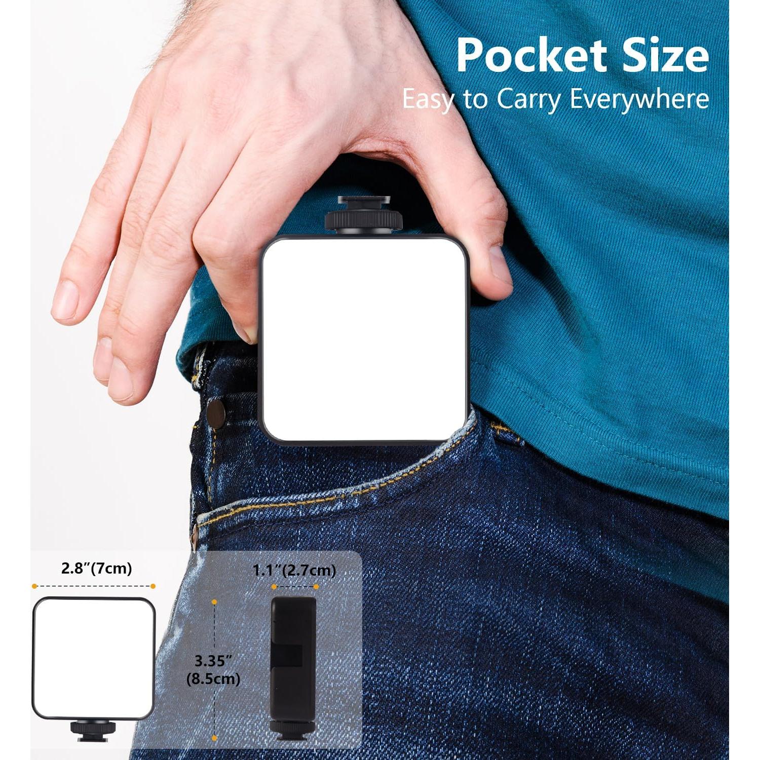 Luz LED de Fotografía PIOENIMAGE Compacta 2500-9000K