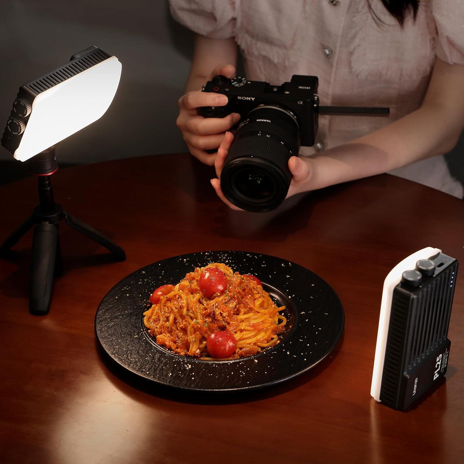 Luz de Video LED ULANZI PL25 Bi-Color 25W 3200Lux 2000mAh