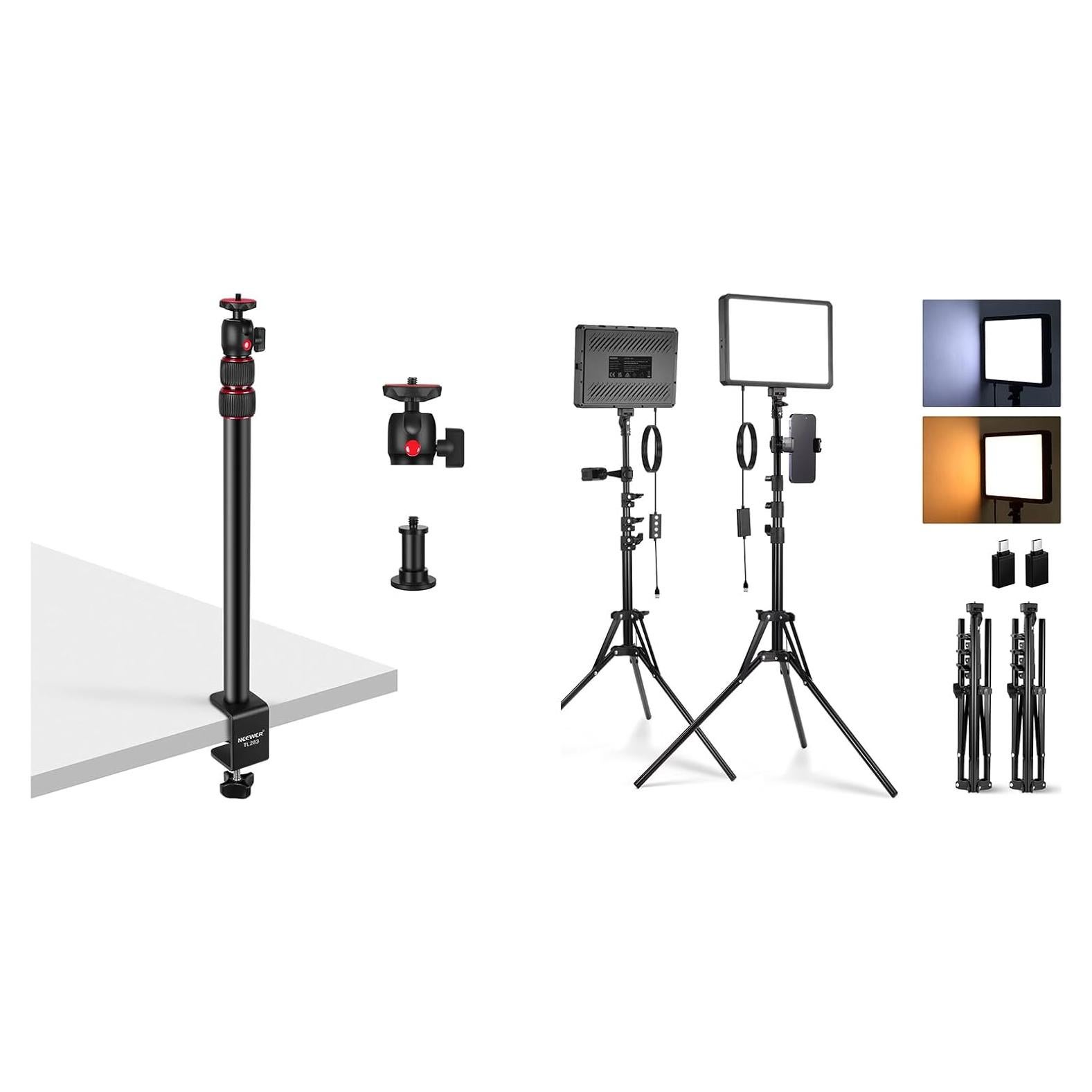 Kit de Iluminación LED Neewer BP300 Bi Color 2700K-6500K