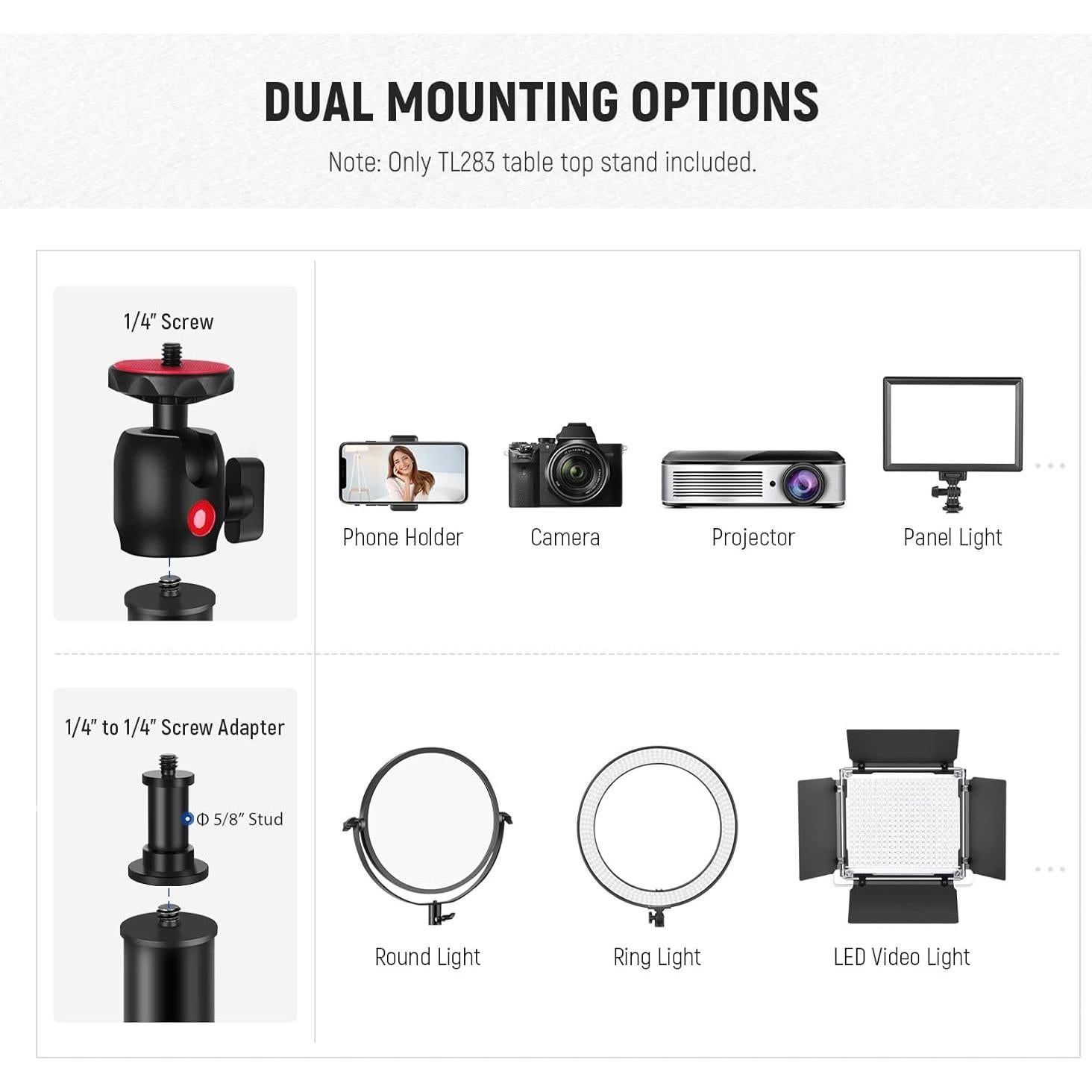 Kit de Iluminación LED Neewer BP300 Bi Color 2700K-6500K