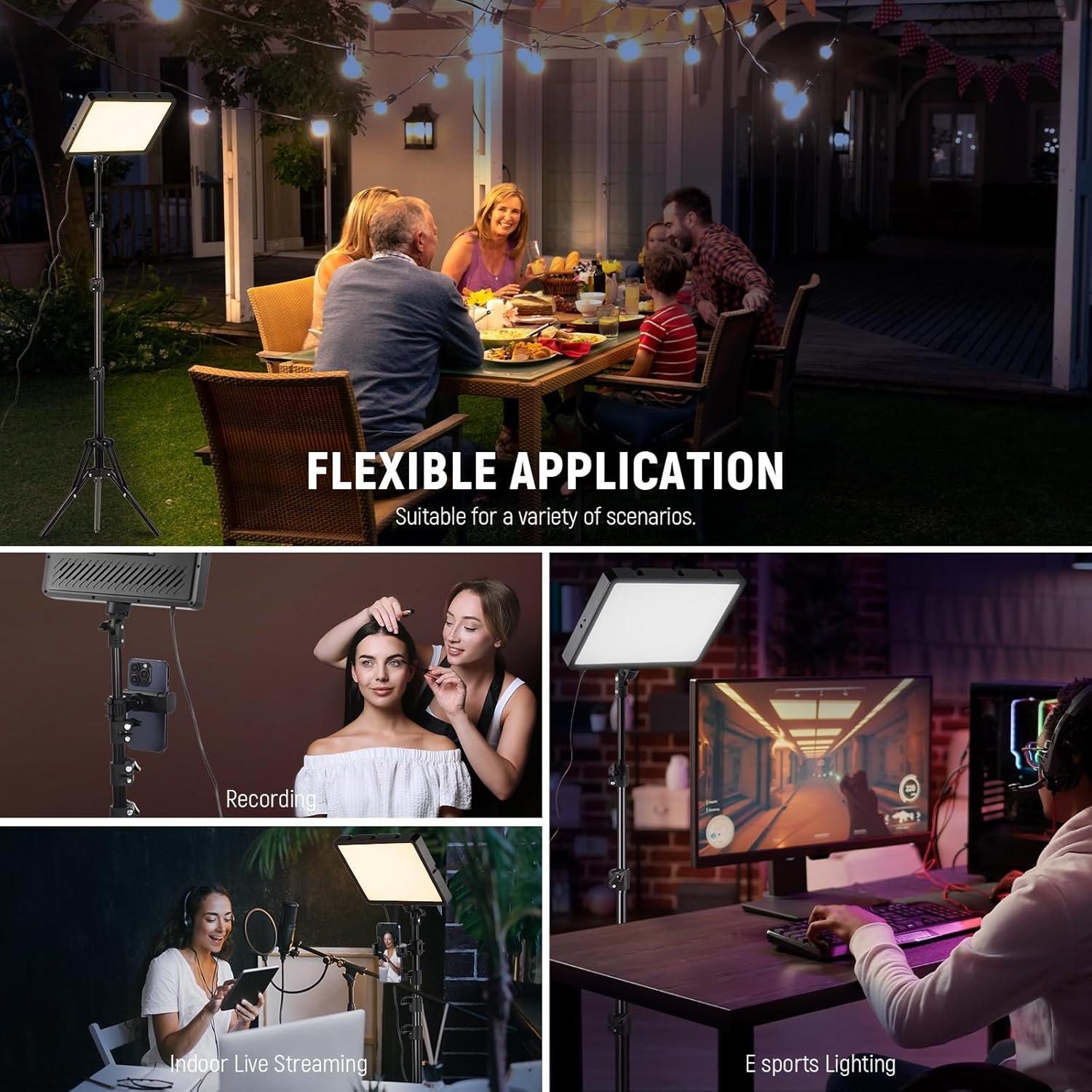 Kit de Iluminación LED Neewer BP300 Bi Color 2700K-6500K