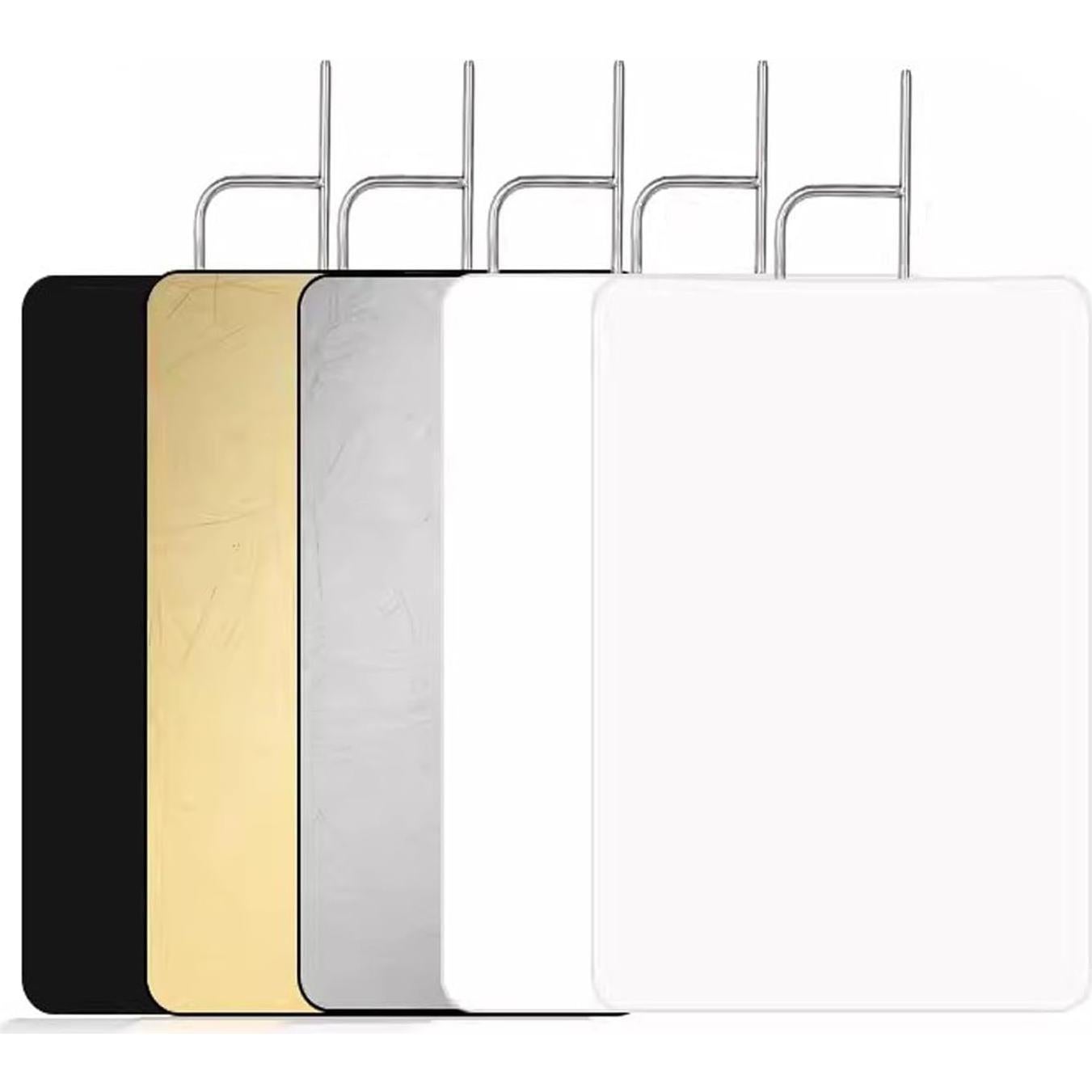 Kit de Panel Reflector de Luz 5-en-1 YUOCU 90x120cm Plegable