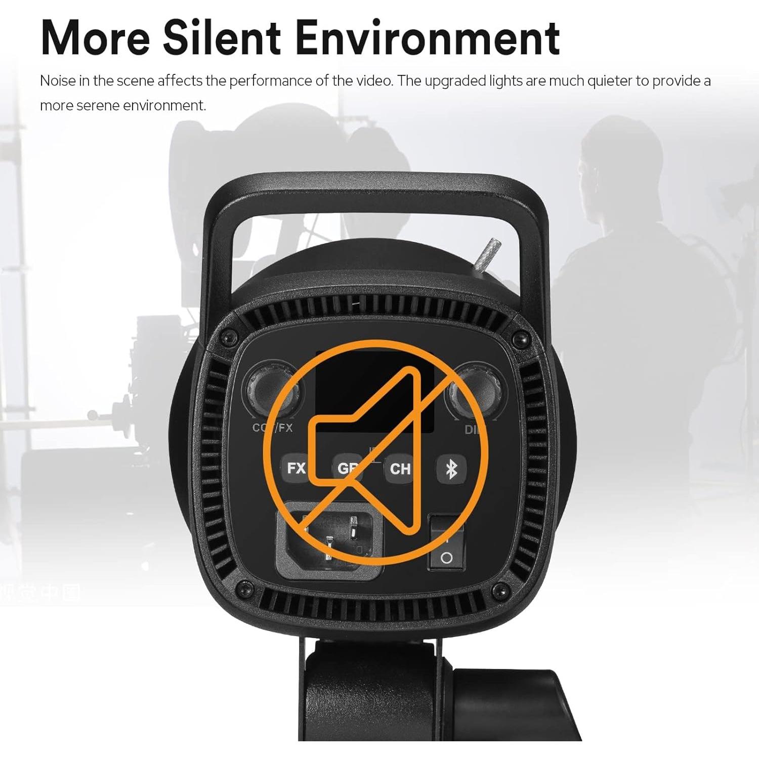 Luz LED Bi-Color Godox SL60IIBi 75W 2800K-6500K 25100Lux