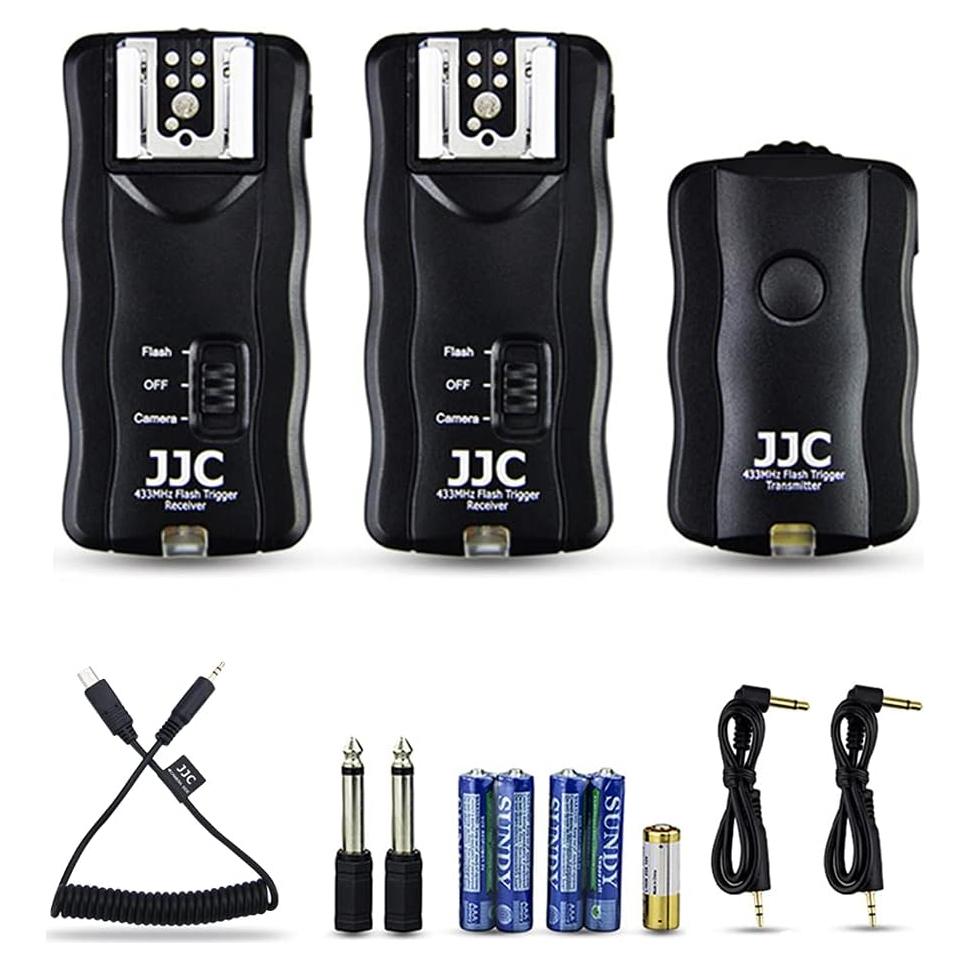 Disparador Inalámbrico JJC JF-U2 para Cámaras Sony - 2 Receptores