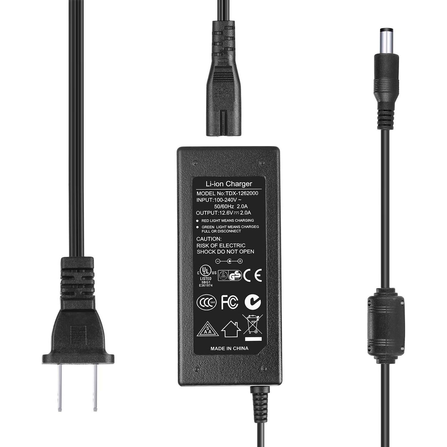 Adaptador de Batería Neewer Vision 4/5, 12.6V 2.0A, Enchufe US