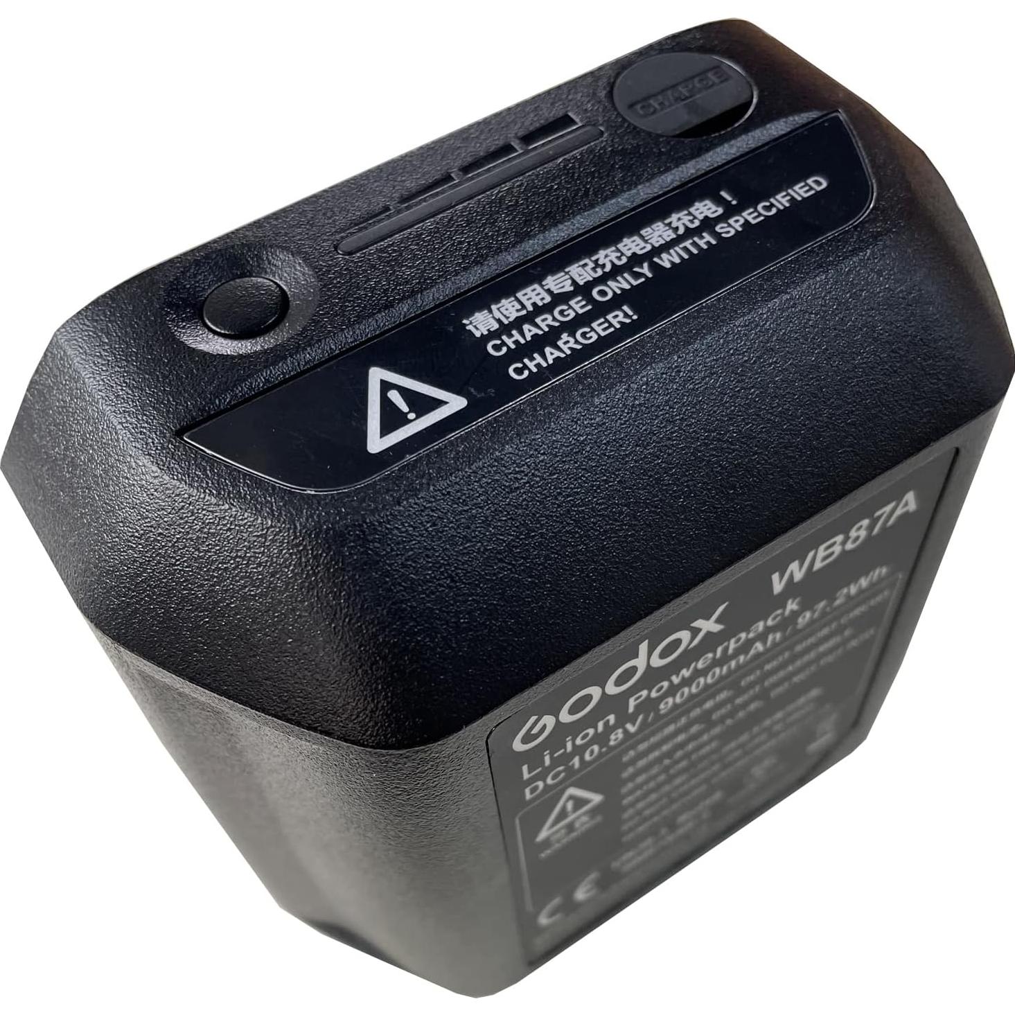 Batería Godox WB87A 10.8V 9000mAh para Flashes AD600