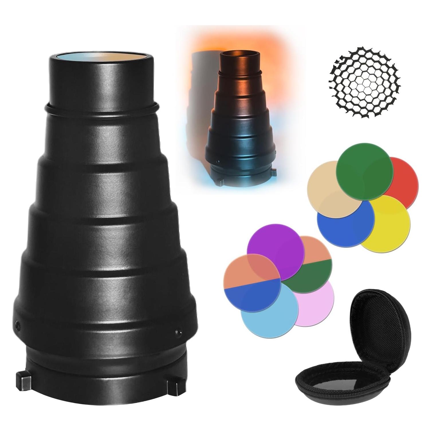 Kit Snoot Profesional Kanfouaela con 30 Filtros de Gel y Bolsa