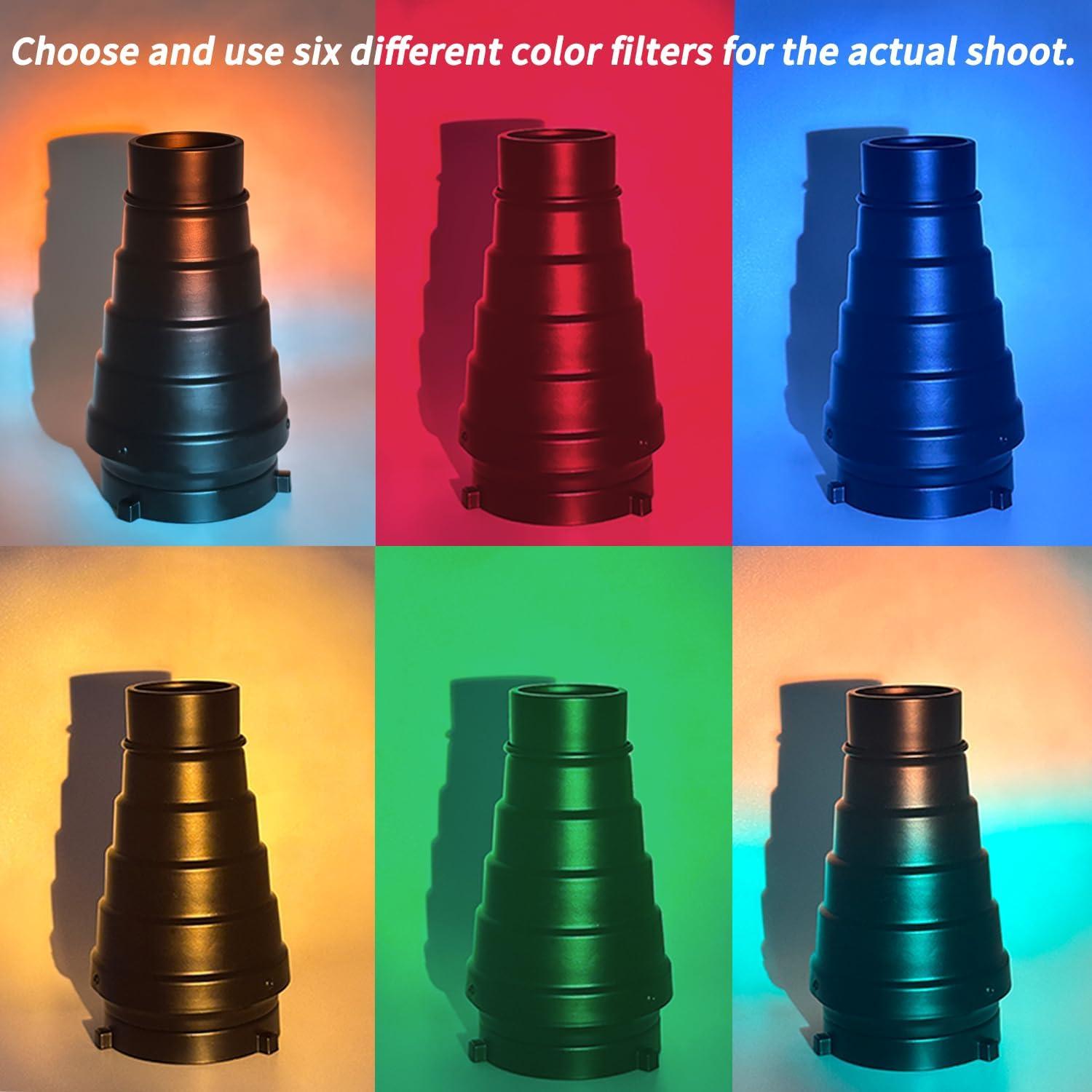 Kit Snoot Profesional Kanfouaela con 30 Filtros de Gel y Bolsa