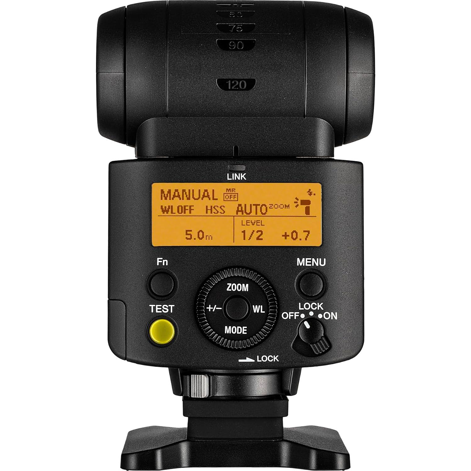 Flash Inalámbrico Sony HVL-F46RM con TTL y Sincronización Rápida